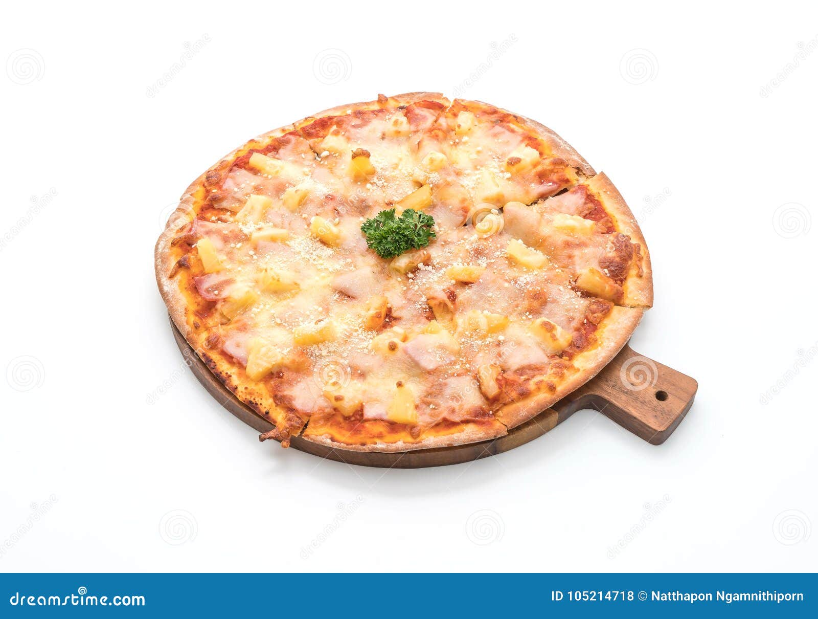 пицца гавайская на белом фоне фото 84