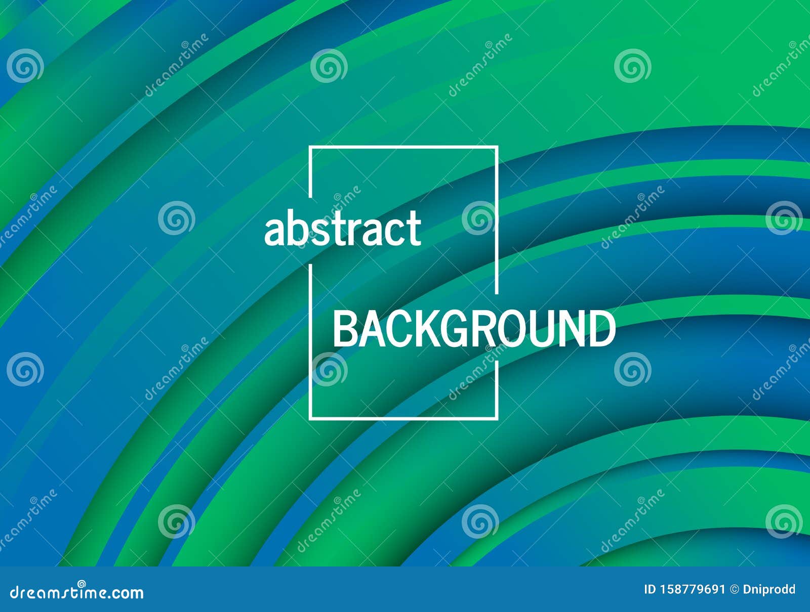 Геометрический зеленый фон с абстрактными кругами Иллюстрация вектора -  иллюстрации насчитывающей градиент, минимально: 158779691