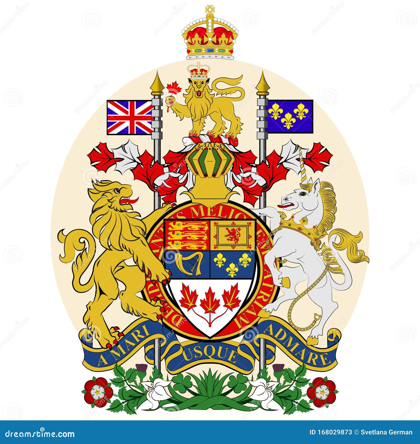Канадский герб. Герб Канады. Государственный герб Канады. Канада флаг и герб.