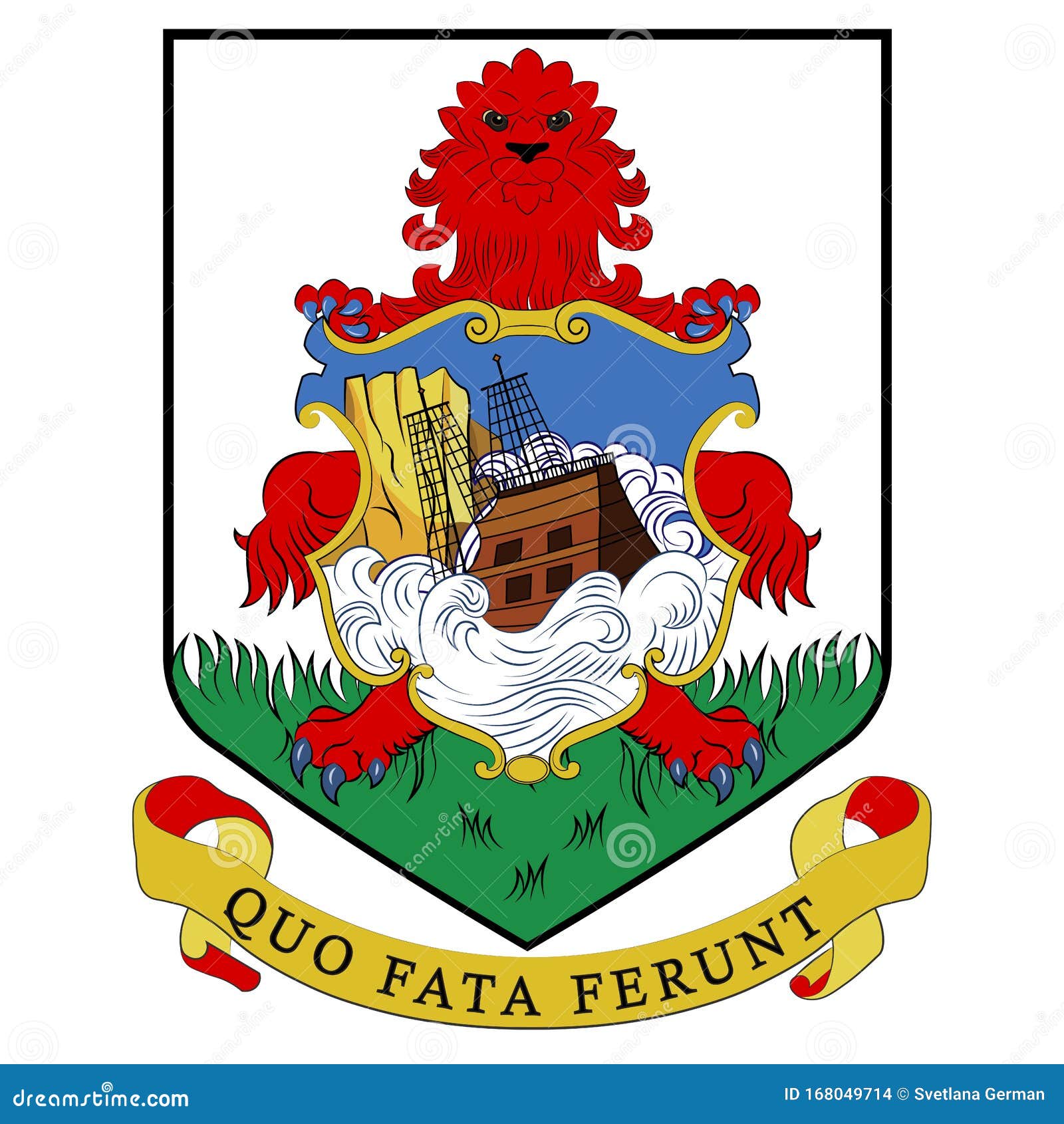 Флаг Бермудских Островов Фото