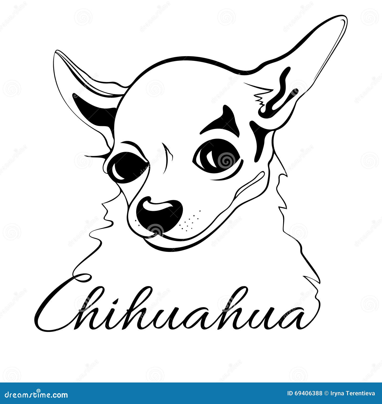 Раскраски Собака Чихуахуа