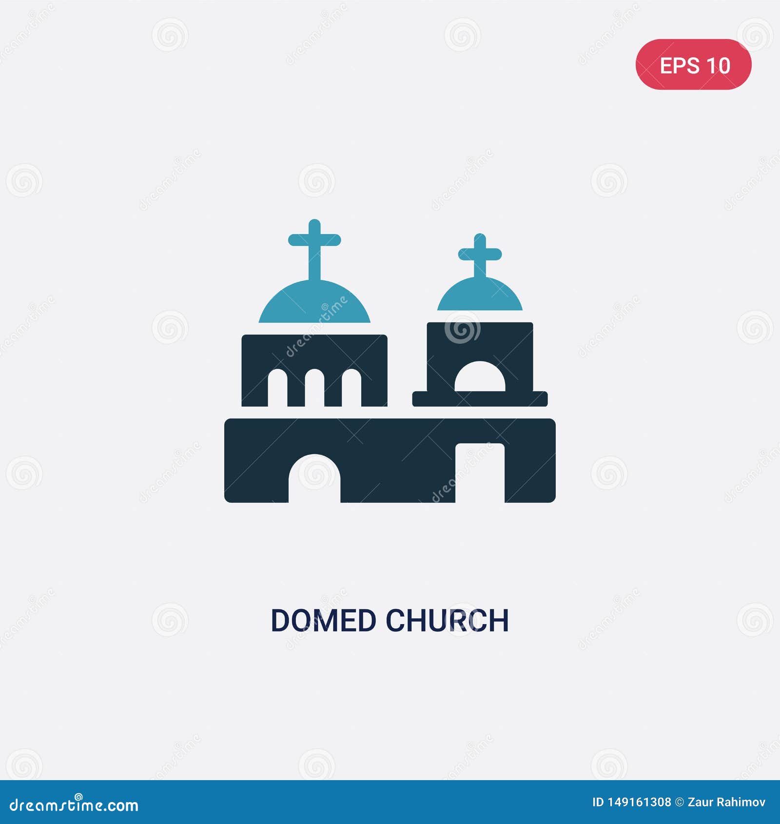 Две цветные векторные иконки из монументальной концепции изолированный  символ векторного знака церкви с голубым домиком может исп Иллюстрация  вектора - иллюстрации насчитывающей вероисповедно, острова: 149161308