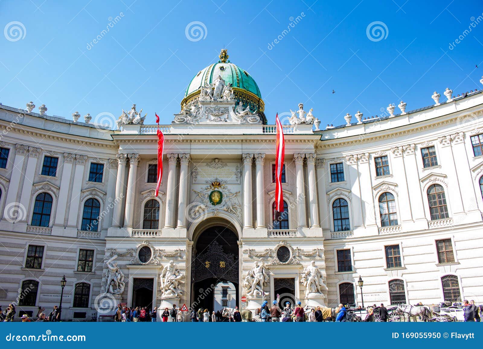 Дворец Хофбург, Вена редакционное изображение. изображение насчитывающей положено - 169055950