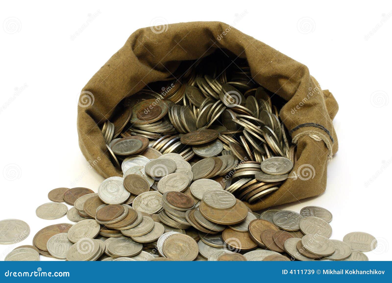 Сколько монет в мешке