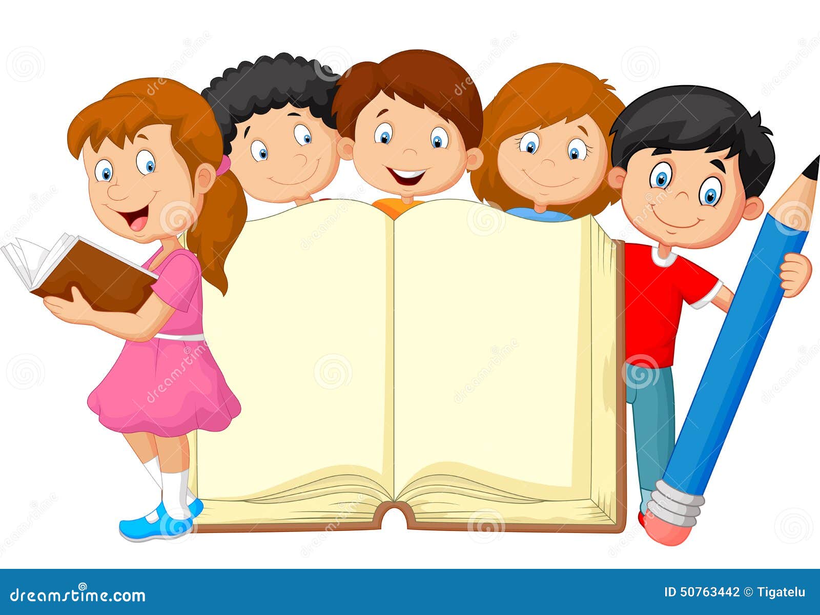 Фон с книгами для детей клипарт