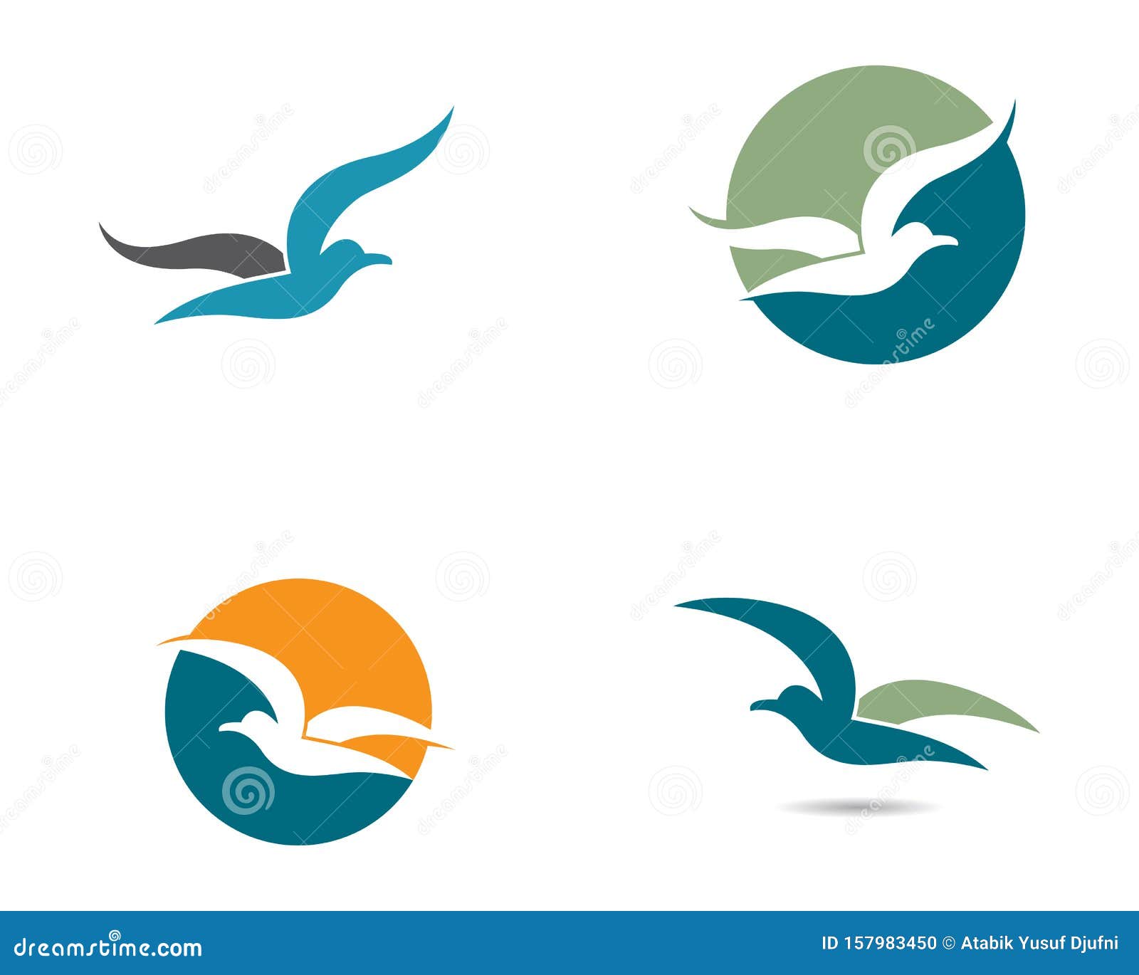 Дизайн иллюстрации символов чайки Иллюстрация вектора - иллюстрации насчитывающей контур, биографической: 157983450