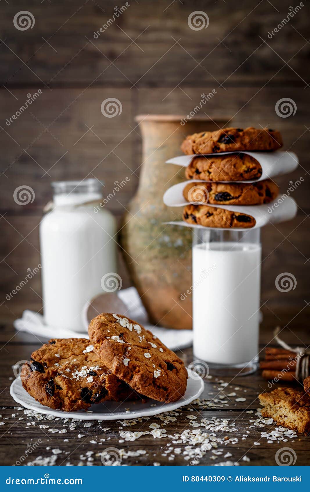 Печенье с молоком Эстетика