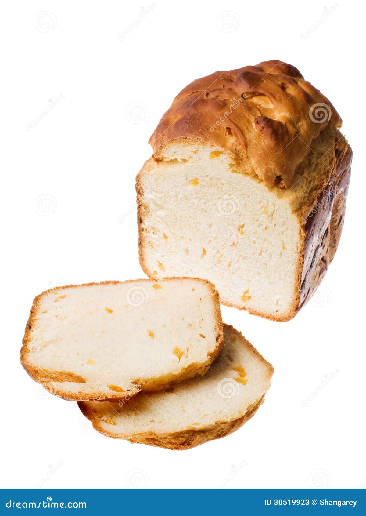 Хлеб на белом фоне