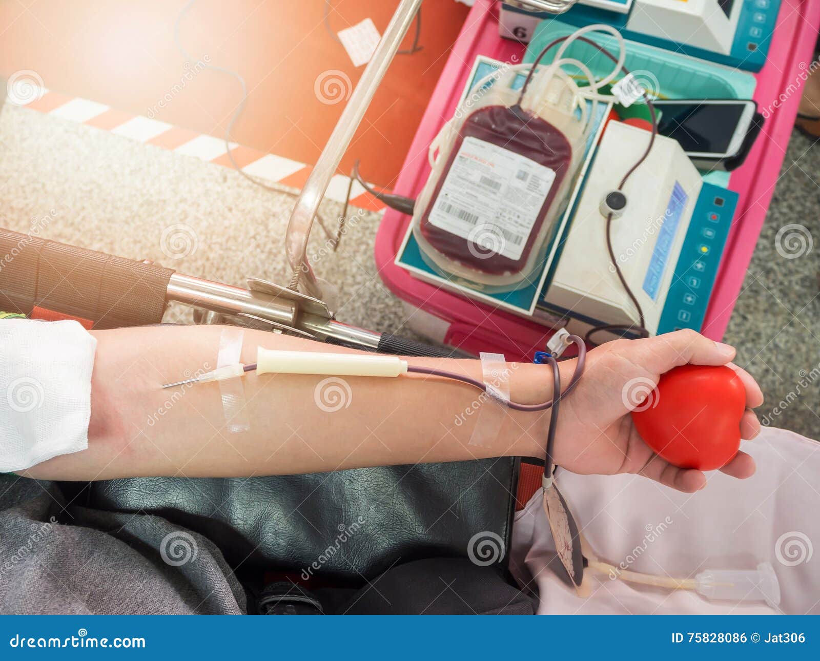 Клиника донорства. Донор крови.