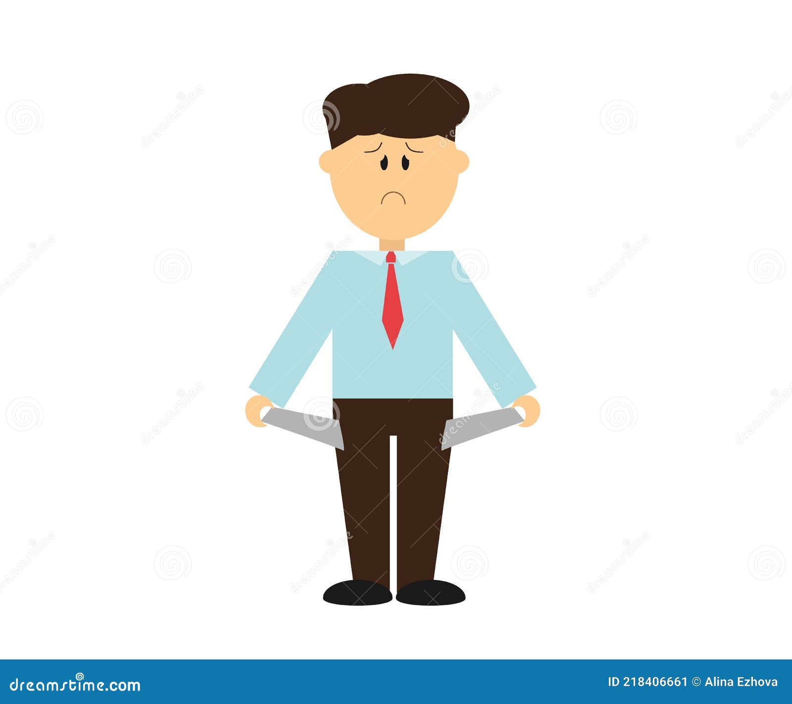 The Businessman Got Upset. Loss of Money. Poverty. Cartoon Stock Illustration - Illustration of cartoon, pockets: 218406661 The Businessman Got Upset. Loss of Money. Poverty. Cartoon Stock Illustration - Illustration of cartoon, pockets: 218406661