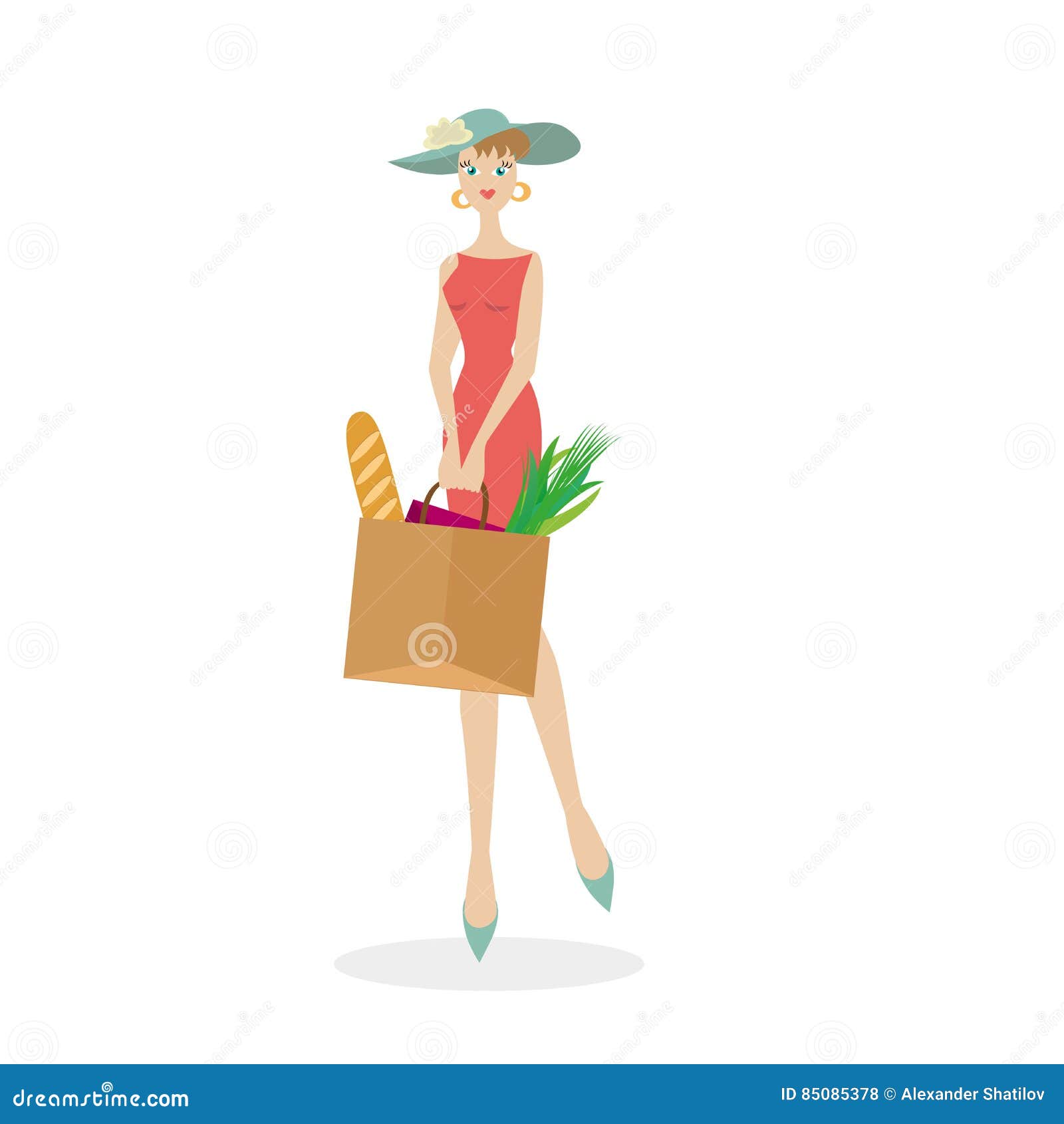 Вещи пакетом. Пакет с женщиной в шляпе. Женщина с подарочным пакетом. Силуэт девушки в пальто. Пакет с женщиной в шляпе.