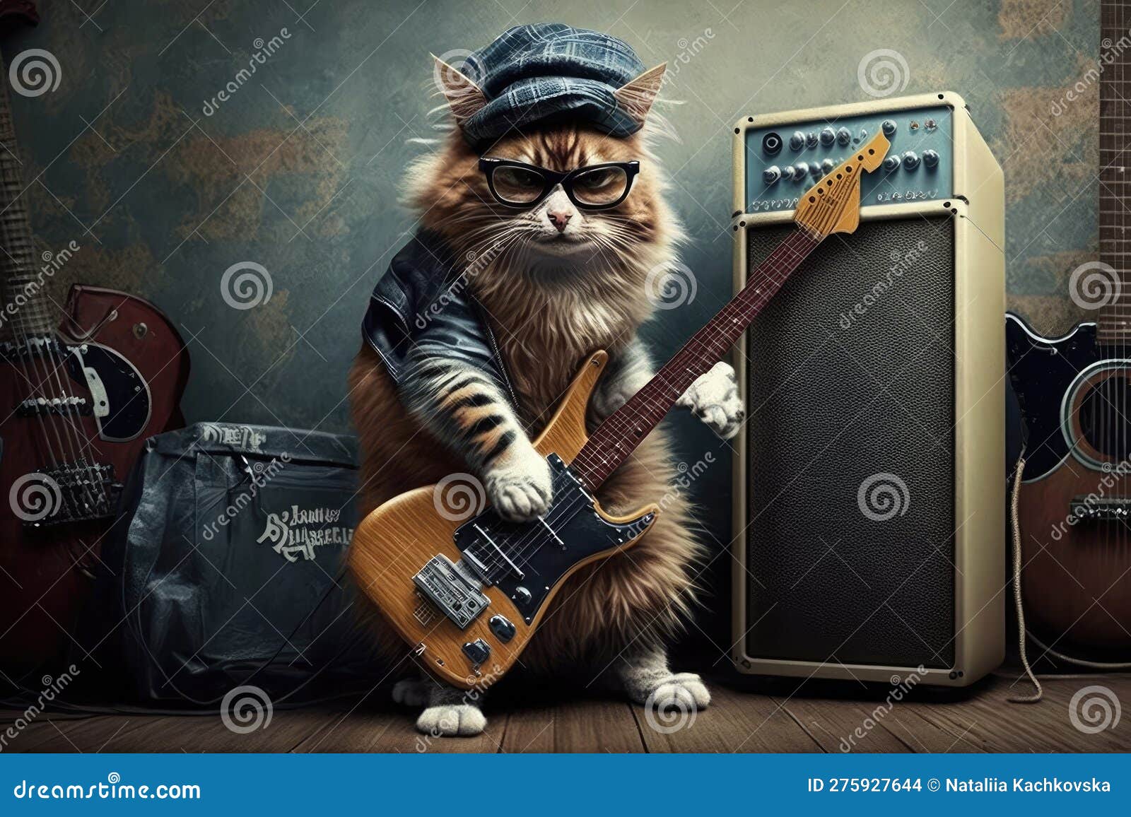 Коты рокеры