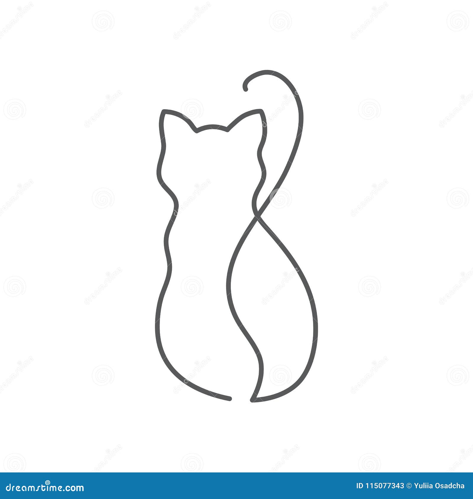 Контур кота