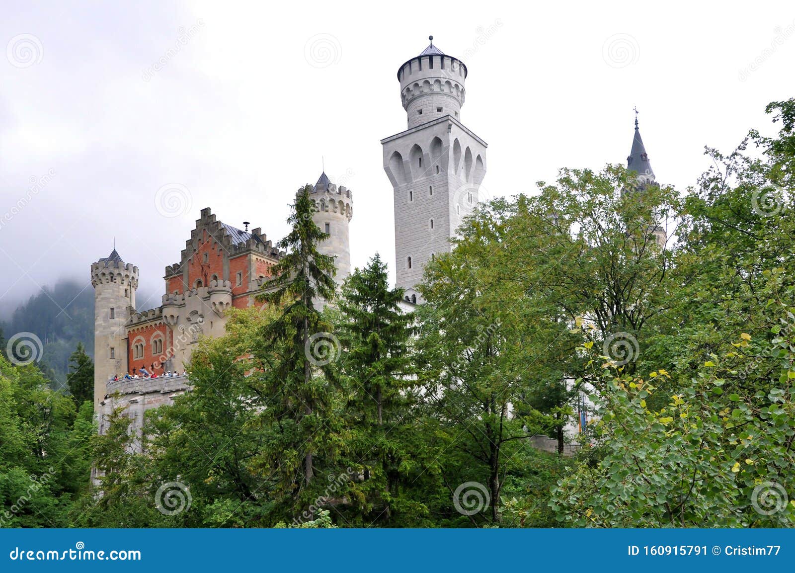 Немецкий Замок Нойшванштайн Фото Немецкий Замок Нойшванштайн Фото
