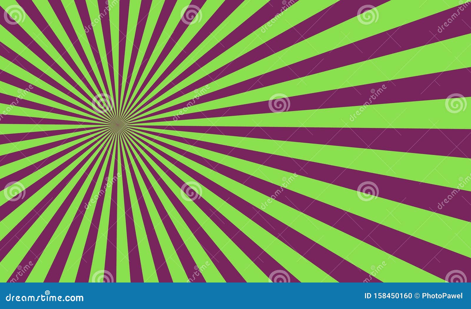 Зеленый фон с ретро-лучями Конструкция цветовой абстрактной лучевой звезды Иллюстрация вектора - иллюстрации насчитывающей график, тип: 158450160