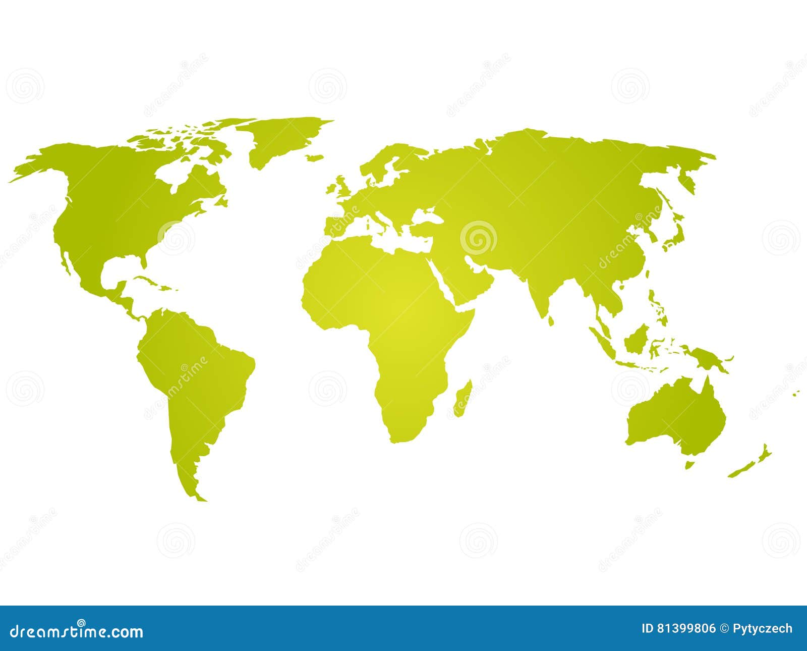 More world types. Зеленая карта земли.
