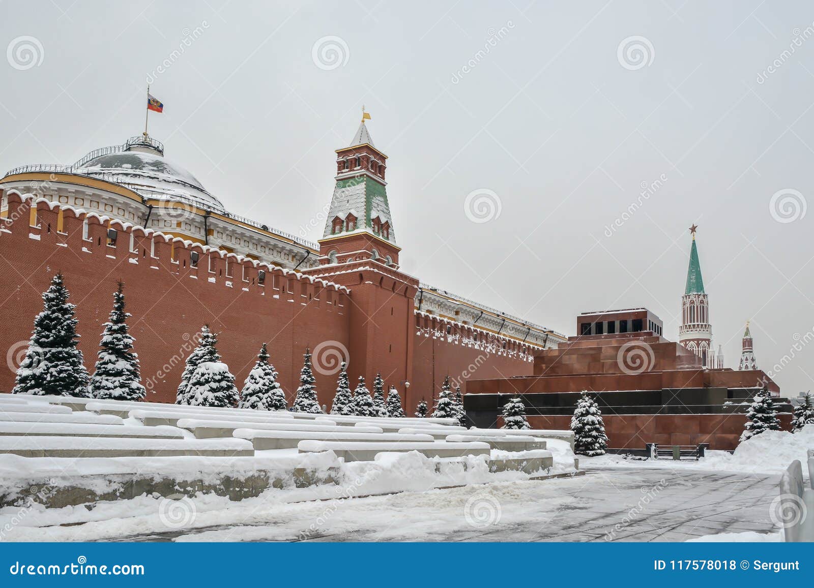 Кремль Зимой Фото