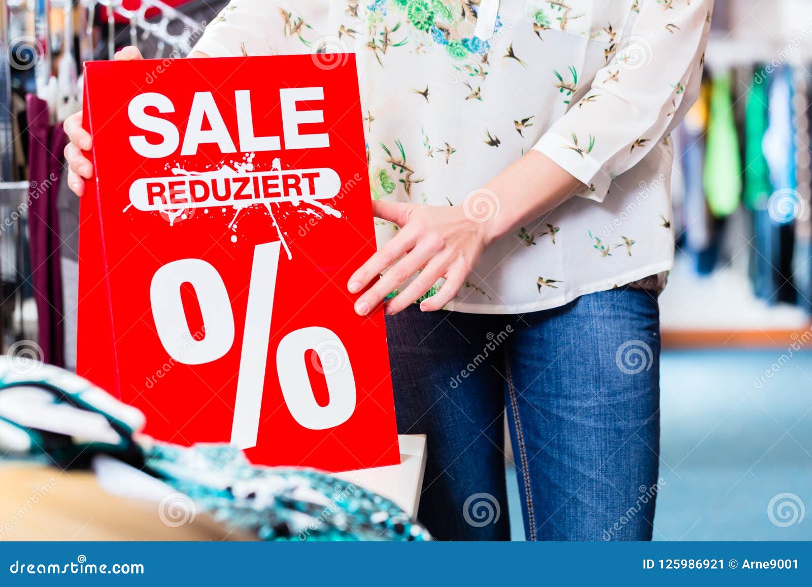 Clothing sales