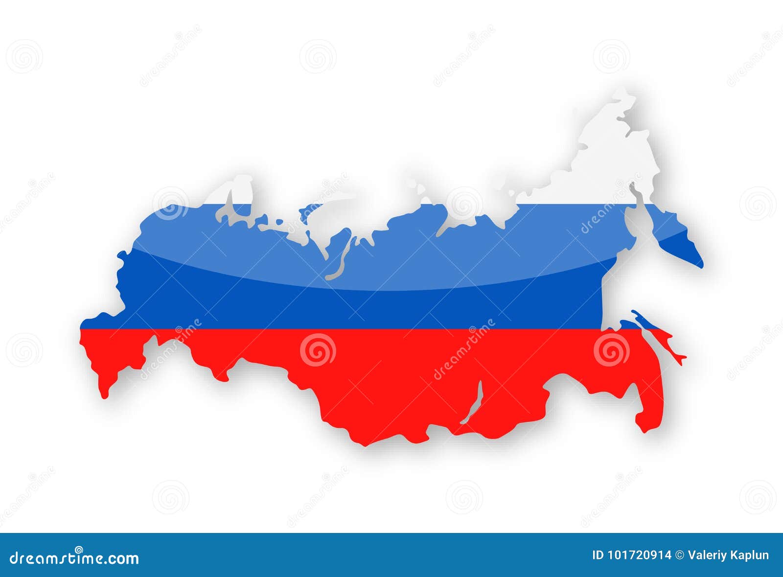 Контур россии на прозрачном фоне