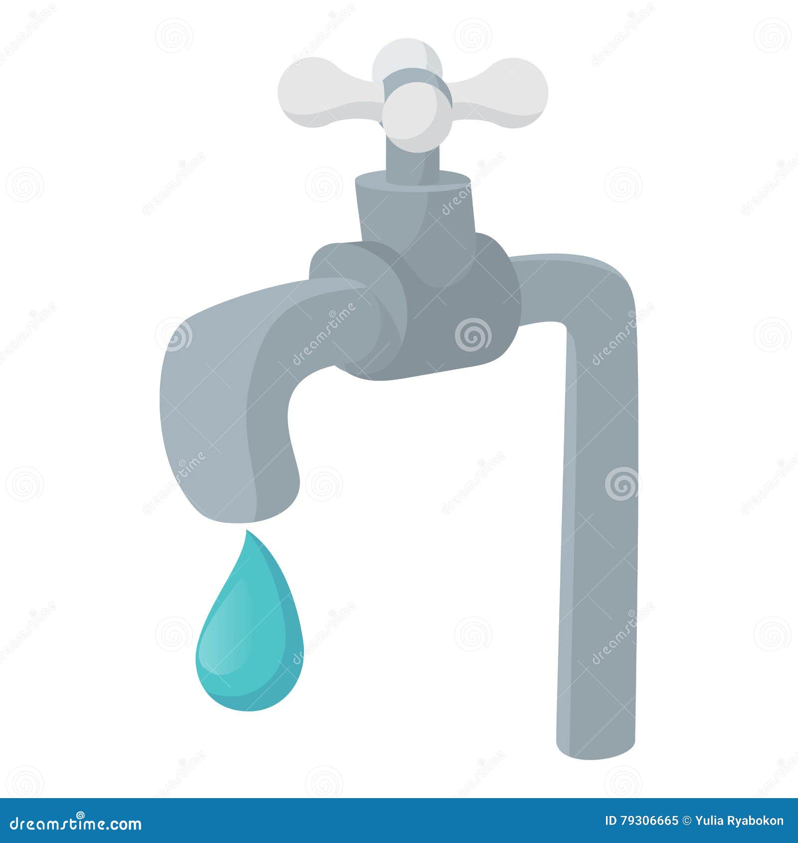 Кран с водой картинка для детей на прозрачном фоне