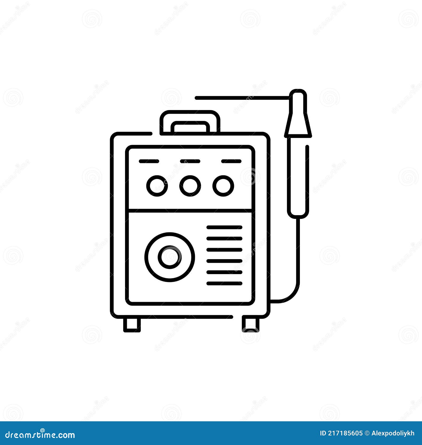 значок линии сварочного аппарата. Pictogram для промо мобильных приложений  для веб-страниц. Иллюстрация вектора - иллюстрации насчитывающей шлем,  конструкция: 217185605
