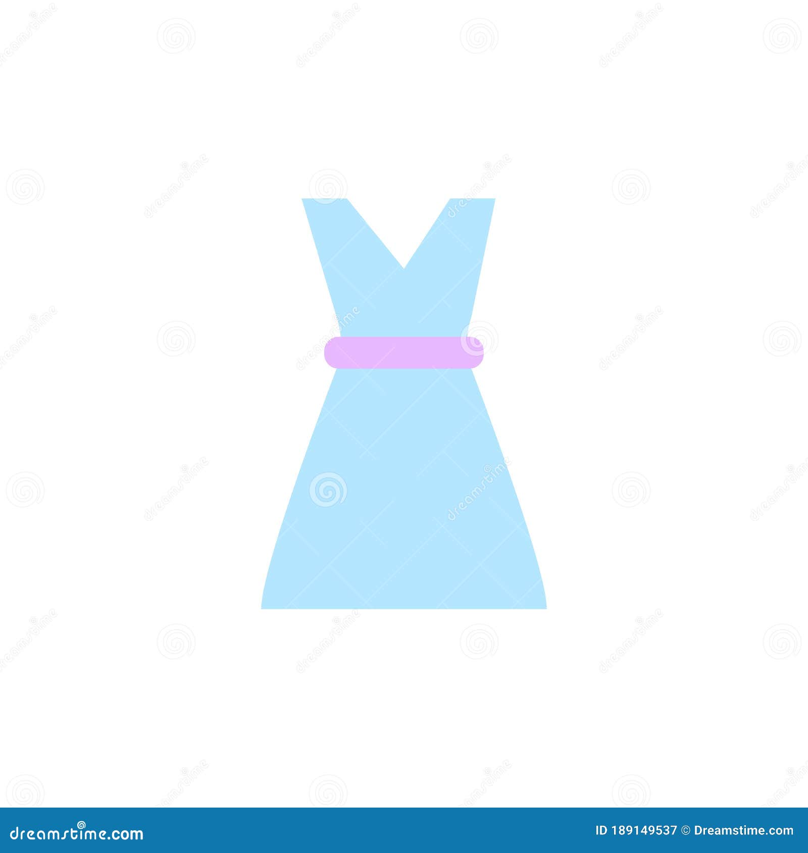Значок одежды платья. Простые элементы вектор цвета пиктограммы торговогоцентра сайта пользовательского интерфейса и Ux или мобил Иллюстрация штока- иллюстрации насчитывающей привлекательностей, график: 189149537