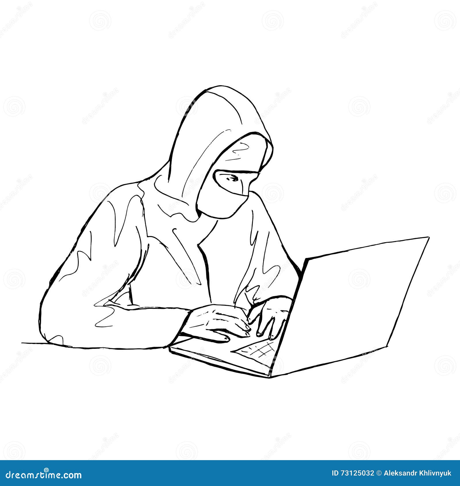 Значок хакера иллюстрация штока. иллюстрации насчитывающей рубить - 73125032