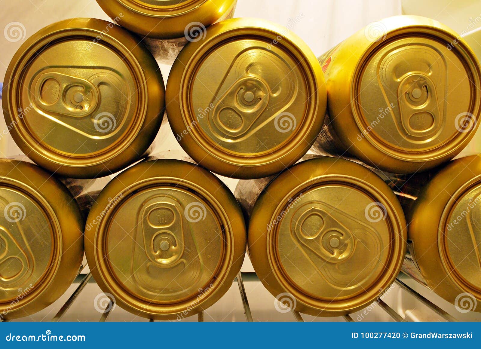 Golden cans