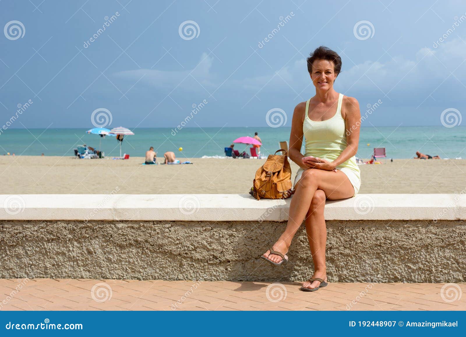 Фото Зрелой Жены На Пляже