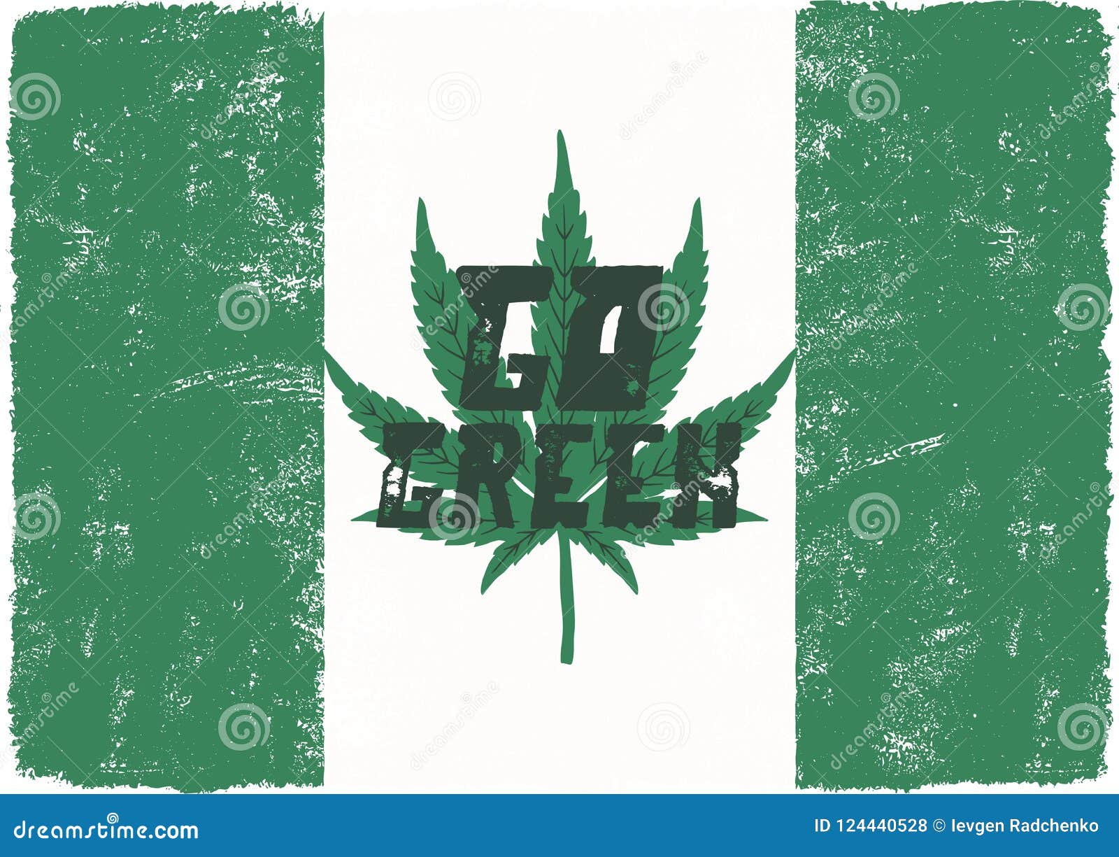 плакат марихуаны