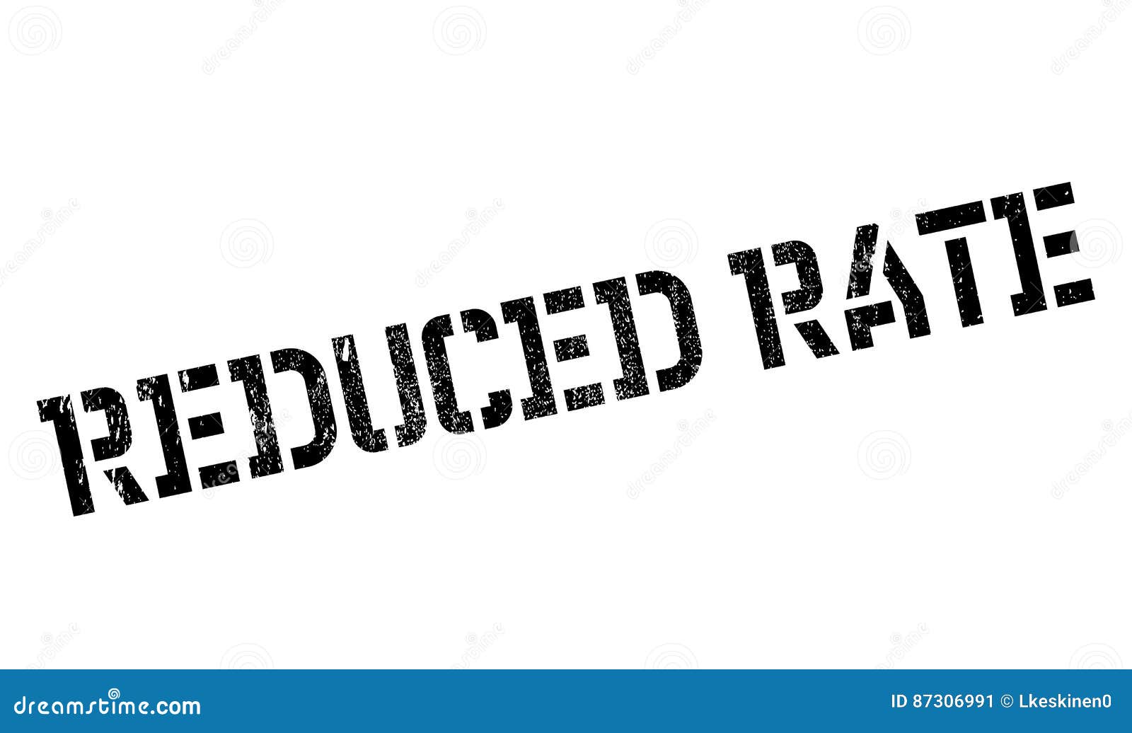 Reduced rate