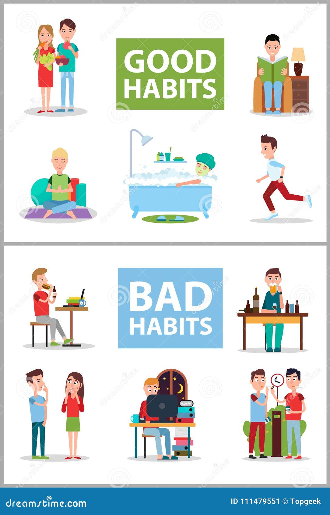 Better habits. Bad Habits. Good Habits Bad Habits. Плохие привычки на английском. Bad Habits poster.