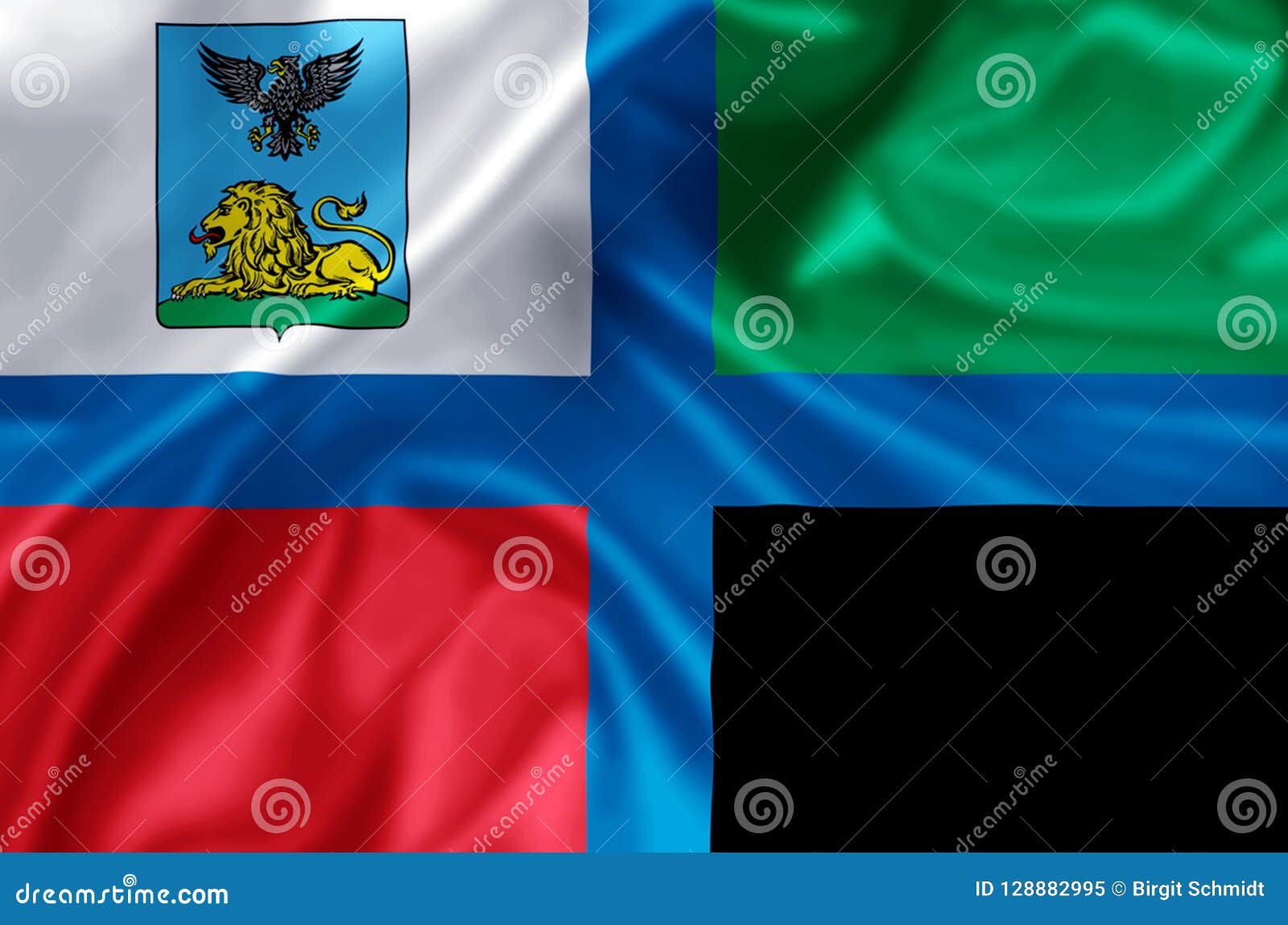 Флаг Белгородской области, 135*90 см Радуга Принт 159741920 купить за 318 ₽ в ин