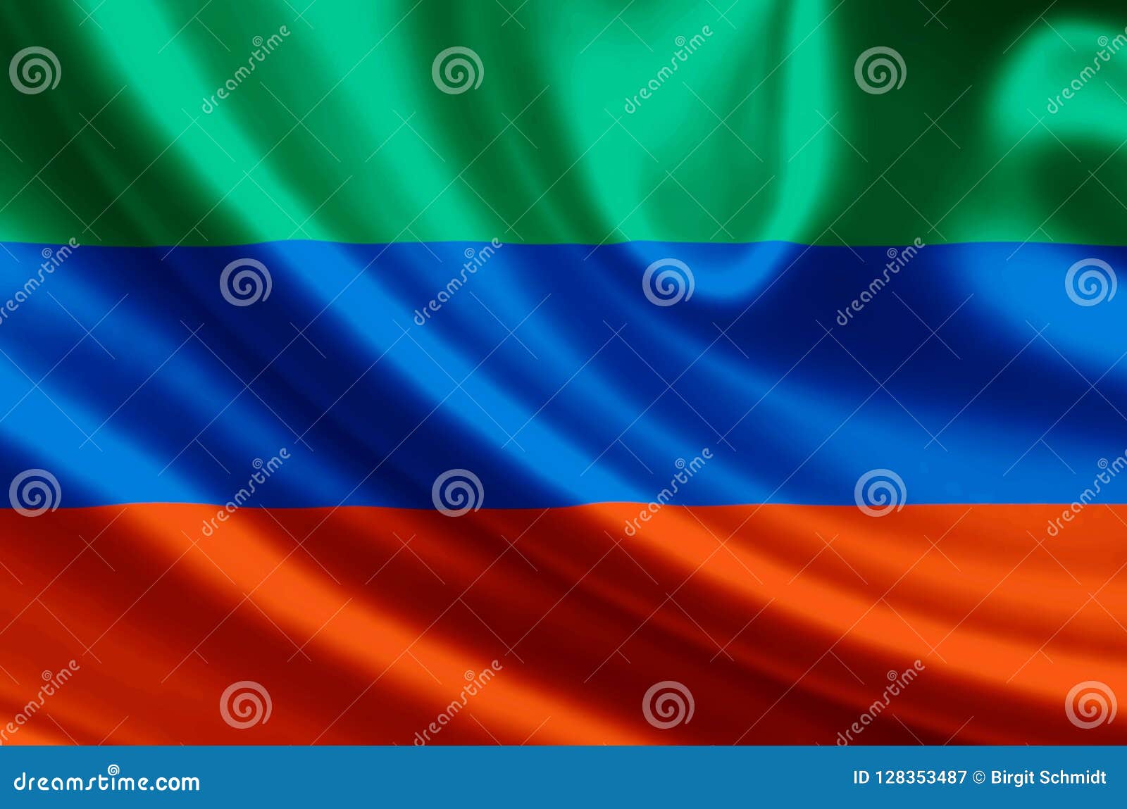 Флаг дагестана эмодзи