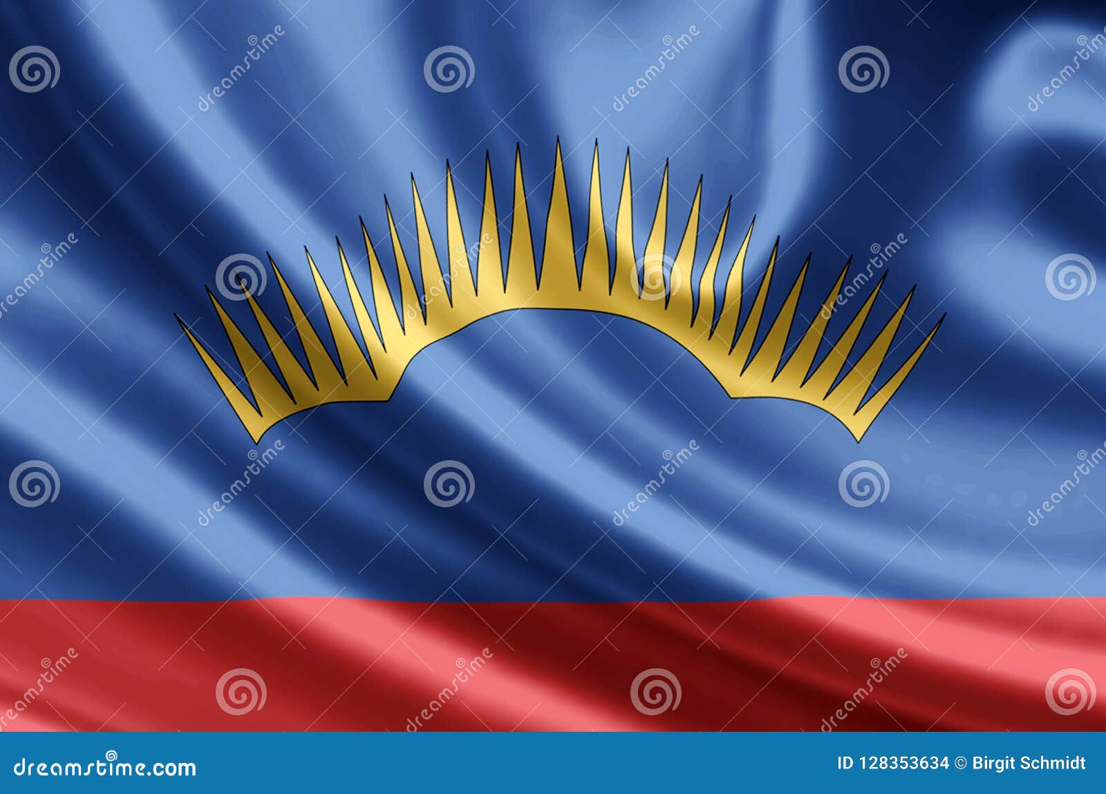 Флаг Мурманска Фото