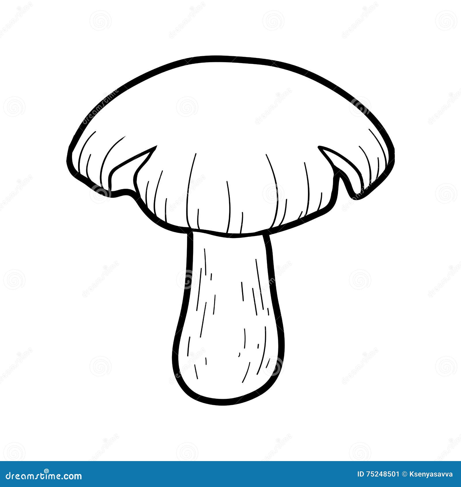 Грибы шаблон
