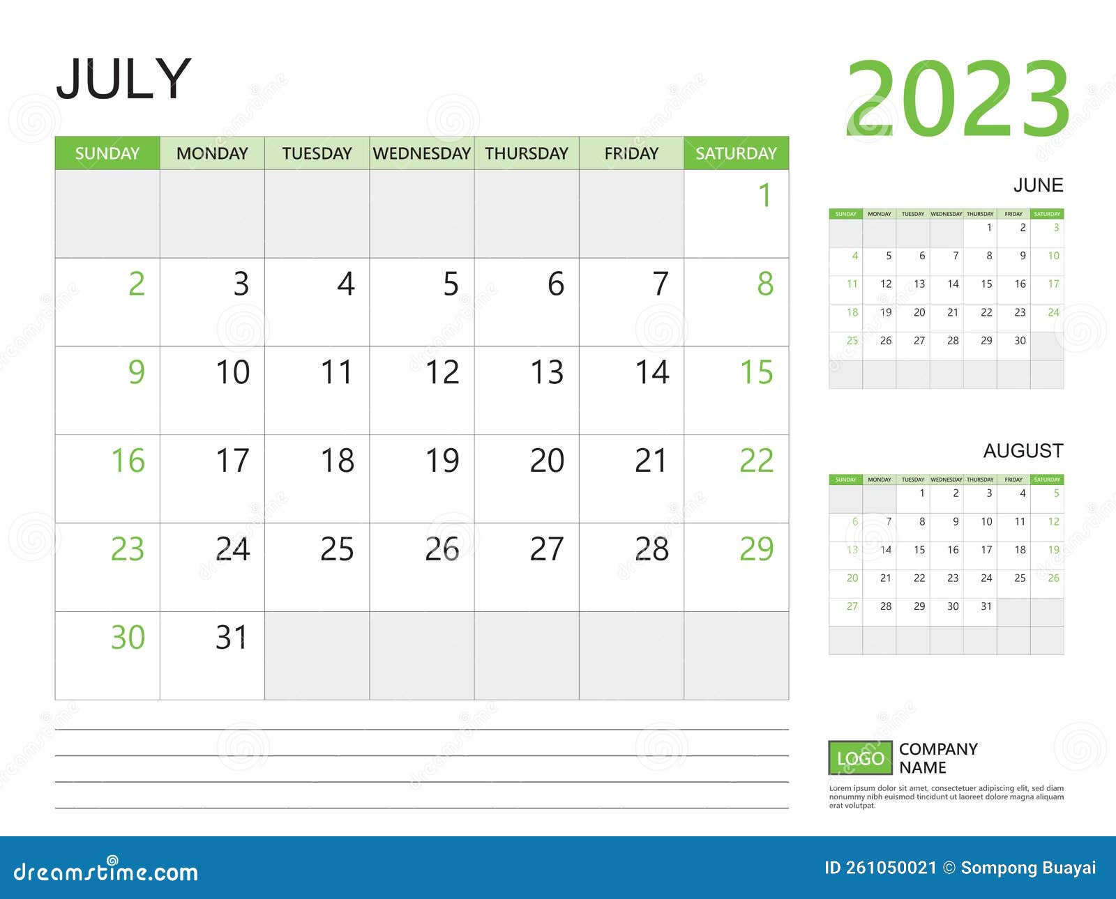 календарный план на 2023 год, модельный старт в календарном календаре на  2023 год, в календаре на солнечный день, проектирование п Иллюстрация  вектора - иллюстрации насчитывающей зеленый, случай: 261050021