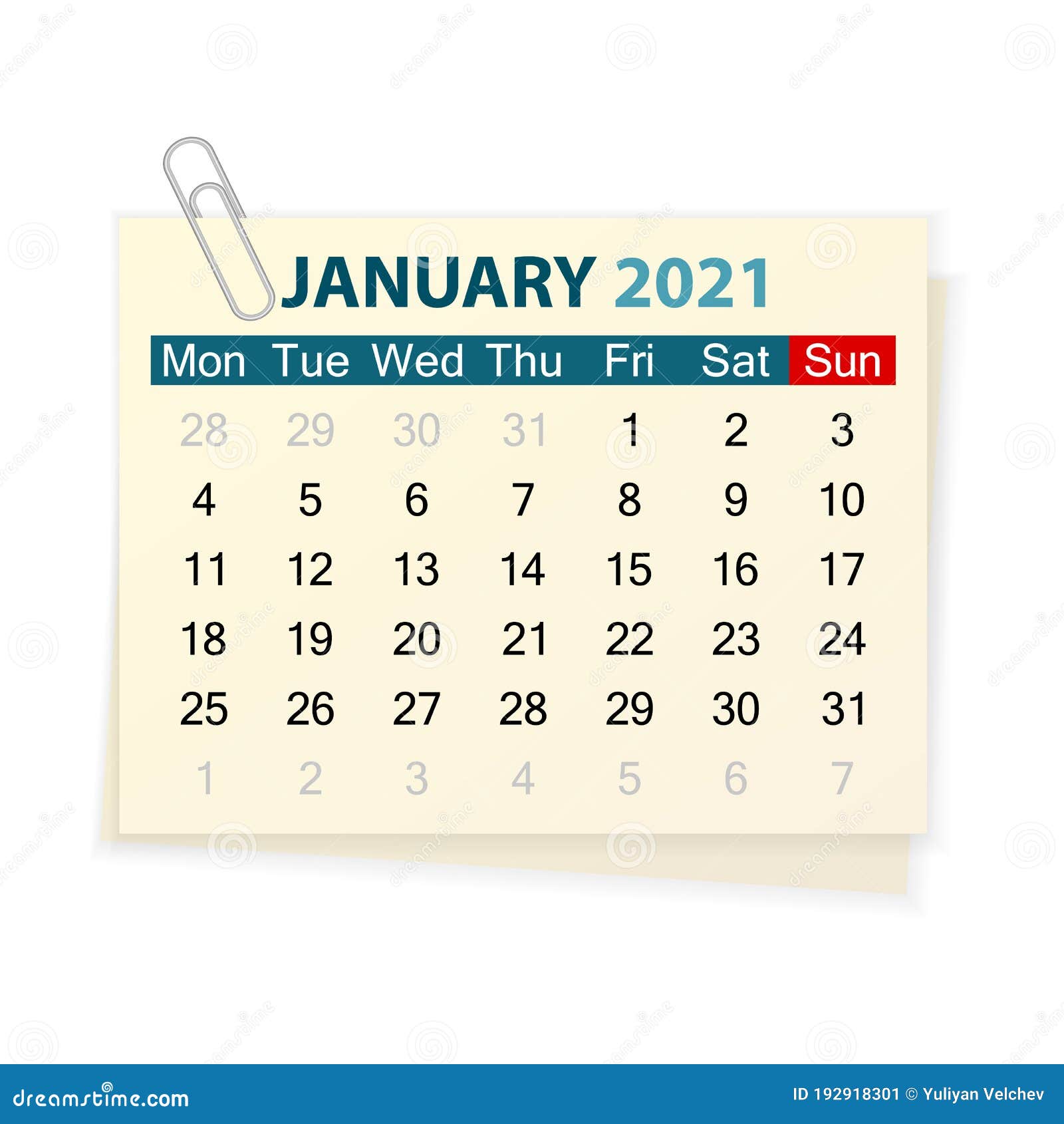 Календарь на январь 2021 года Calendar For January 2021 Printable calendar template, Calendar template, Calend