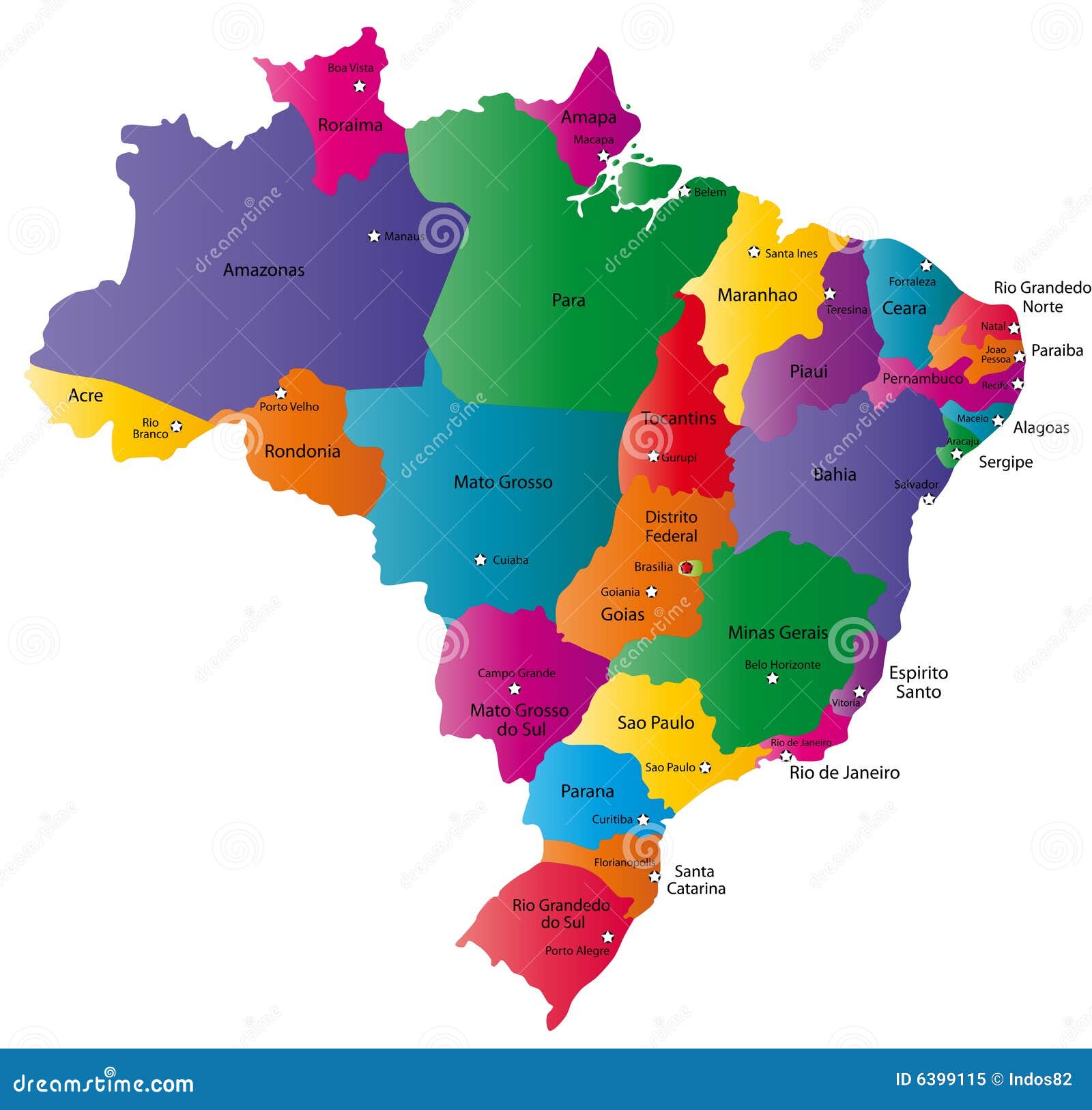 Штат в бразилии 5. Штаты Бразилии на карте. Бразилия административное деление карта. Административная карта Бразилии. Административное устройство Бразилии.