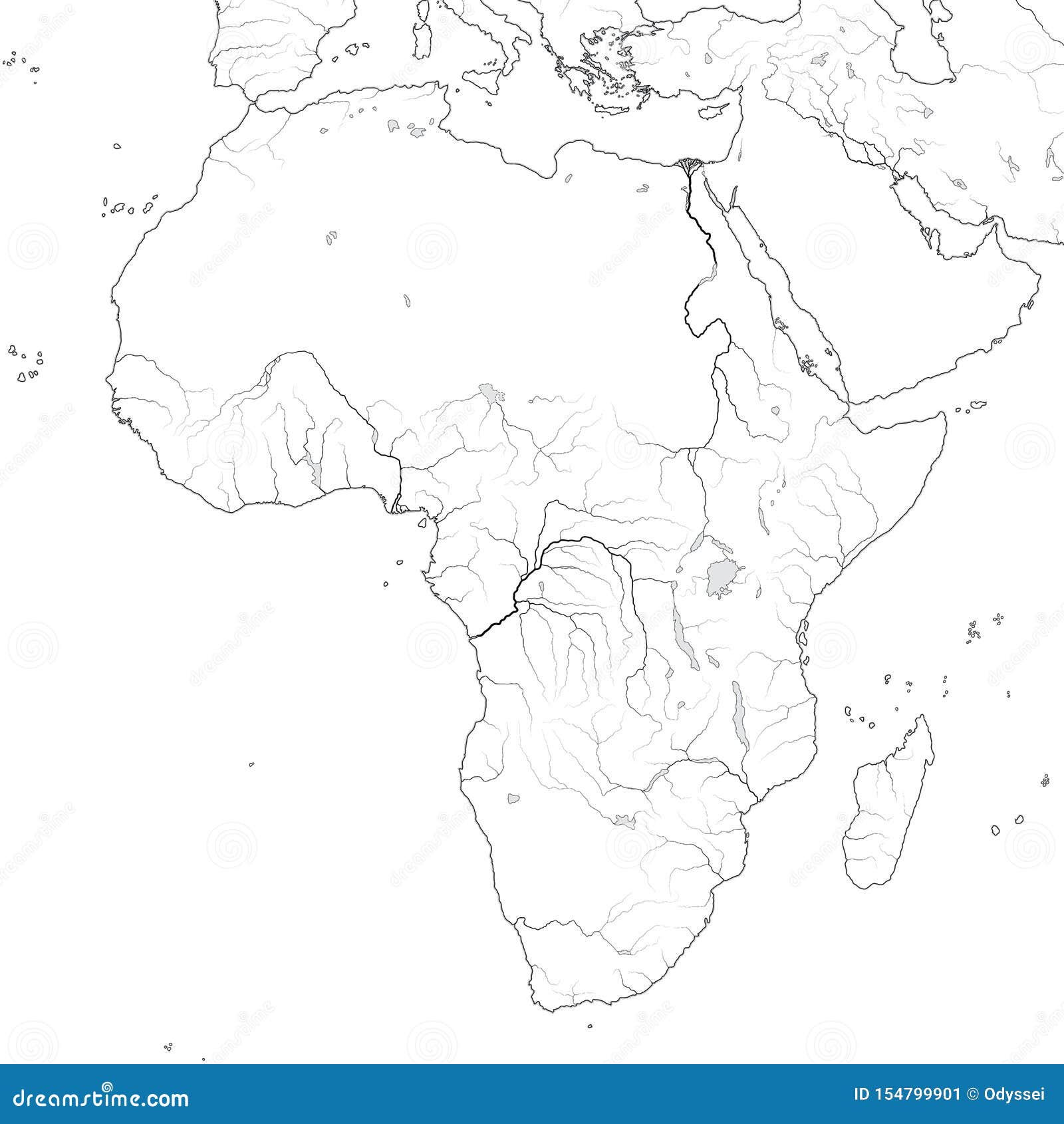 Карта мира АФРИКИ: Египет, Ливия, Эфиопия, Аравия, Мавритания, Нигерия,Сомали Географическая XXL-диаграмма Иллюстрация вектора - иллюстрациинасчитывающей ландшафт, эфиопия: 154799901
