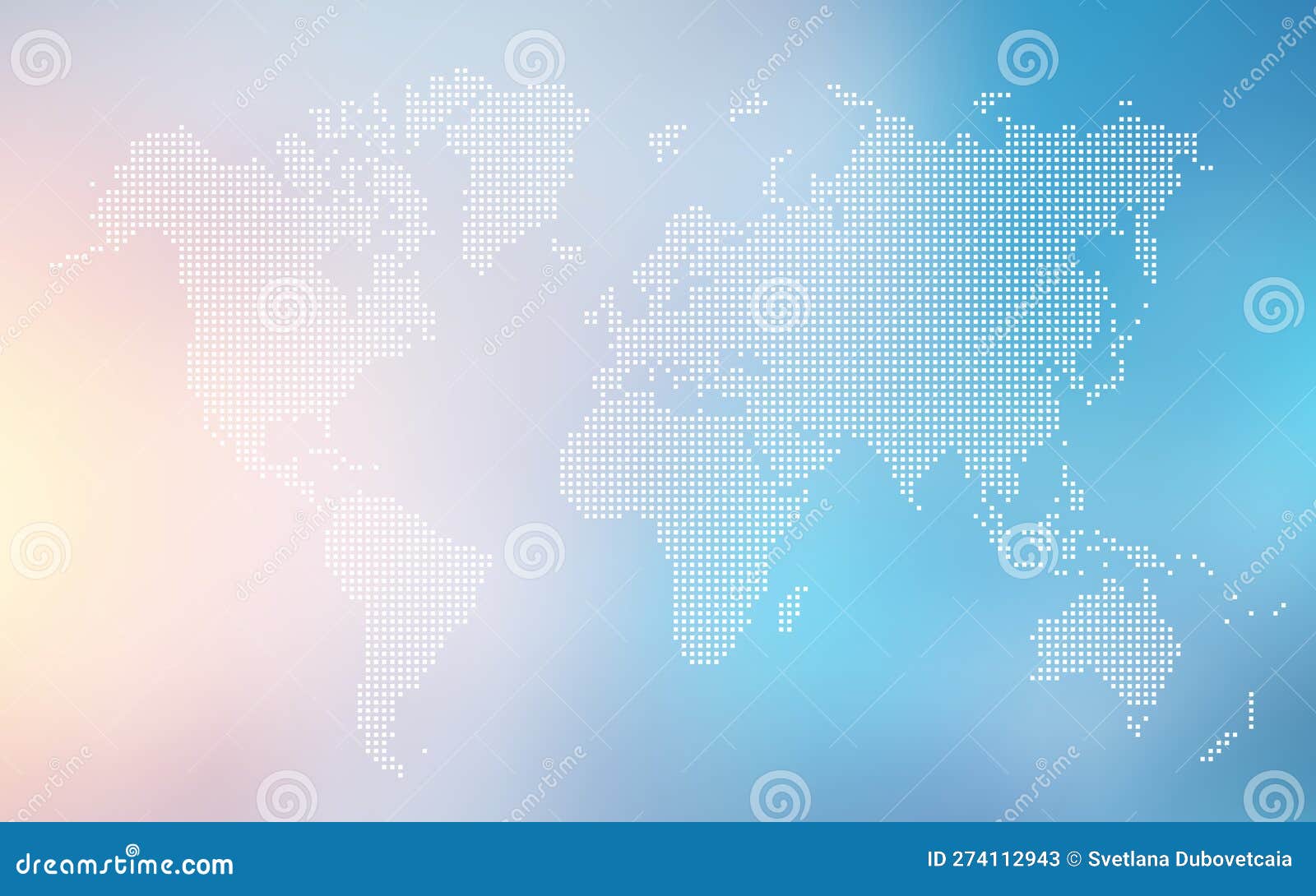 карта мира с квадратной точкой. фон карты мира с точечными квадратами.силуэт пикселей. простые плоские континенты Иллюстрация вектора -иллюстрации насчитывающей евразия, пунктирный: 274112943