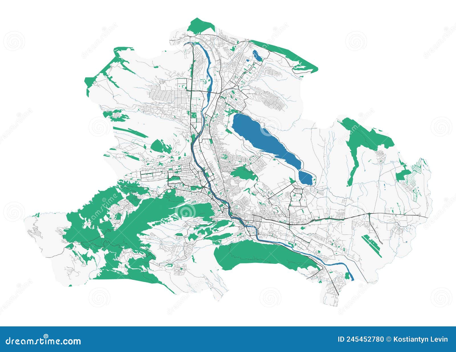карта Тбилиси. детальная карта административного района Тбилиси. городскаяпанорама Иллюстрация вектора - иллюстрации насчитывающей земля, хайвей:245452780