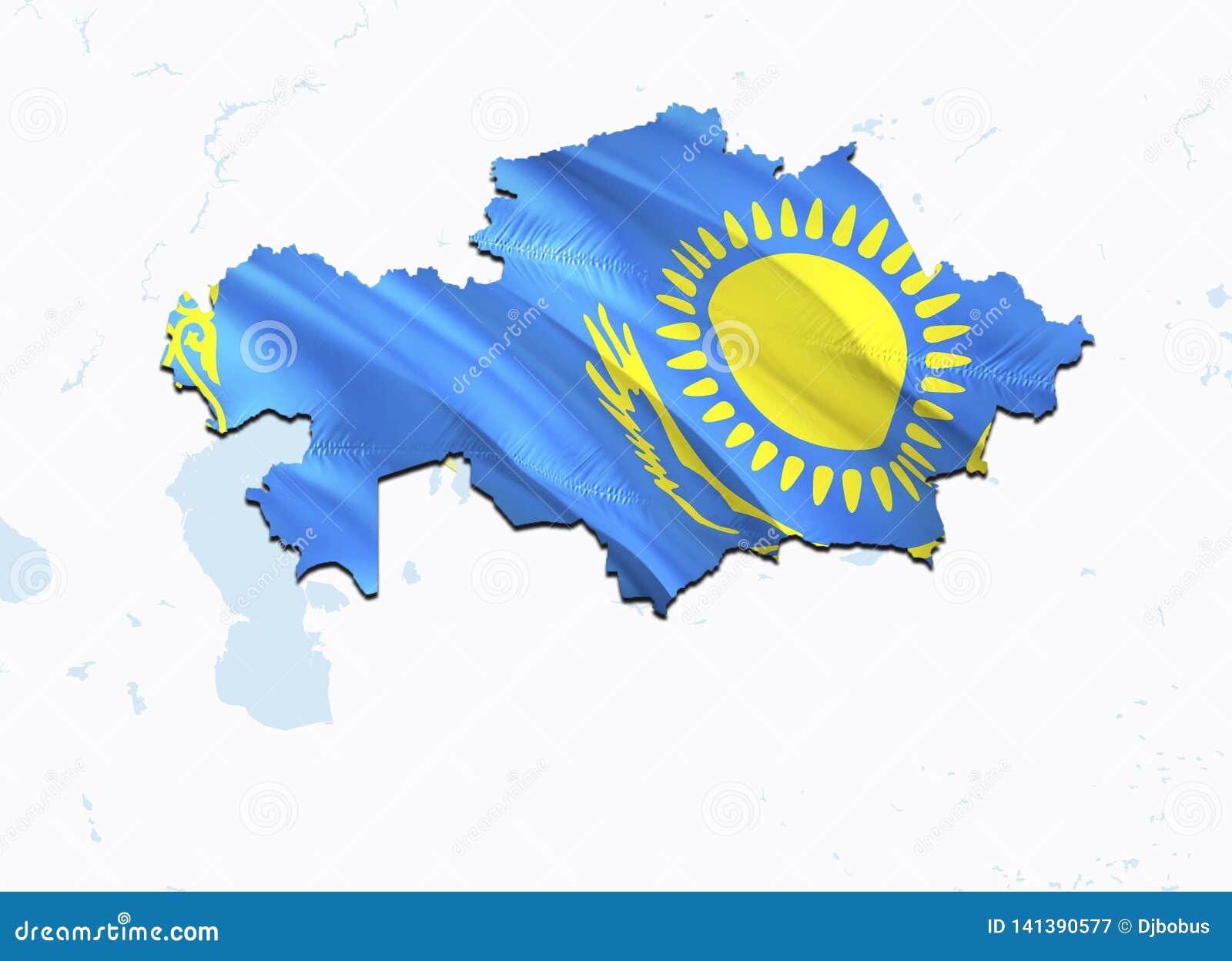 Фон карта казахстана