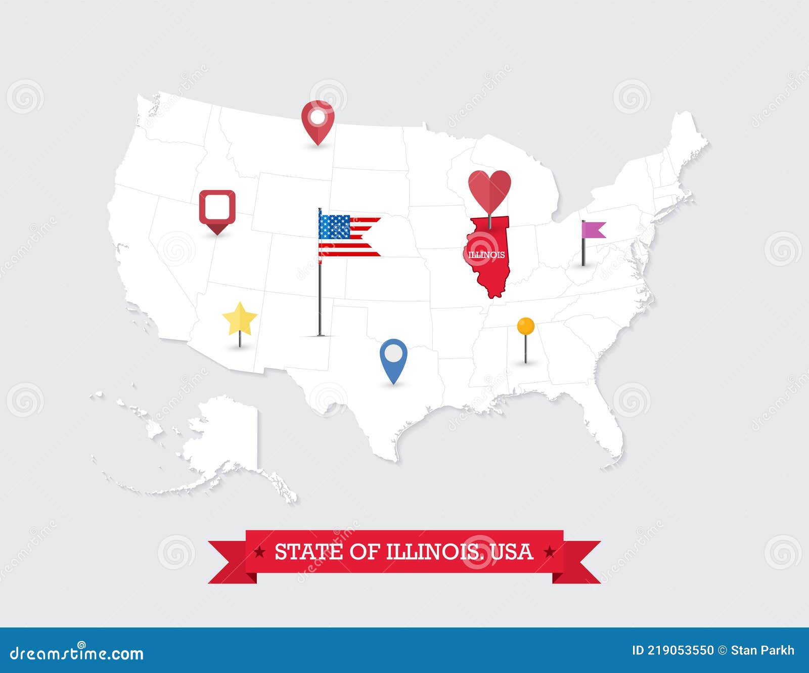 Штат Иллинойс на карте. Иллинойс на карте США. Штат Иллинойс на карте США. Город Тибет штат Иллинойс на карте.