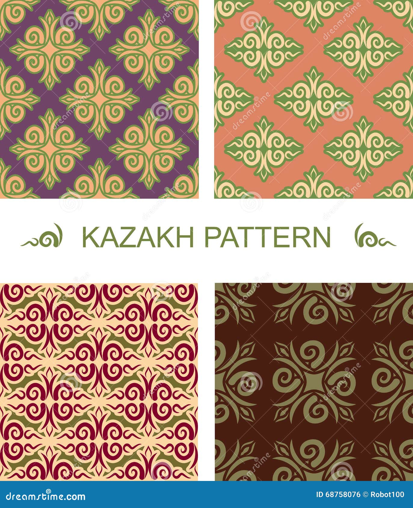 Kazakh pattern