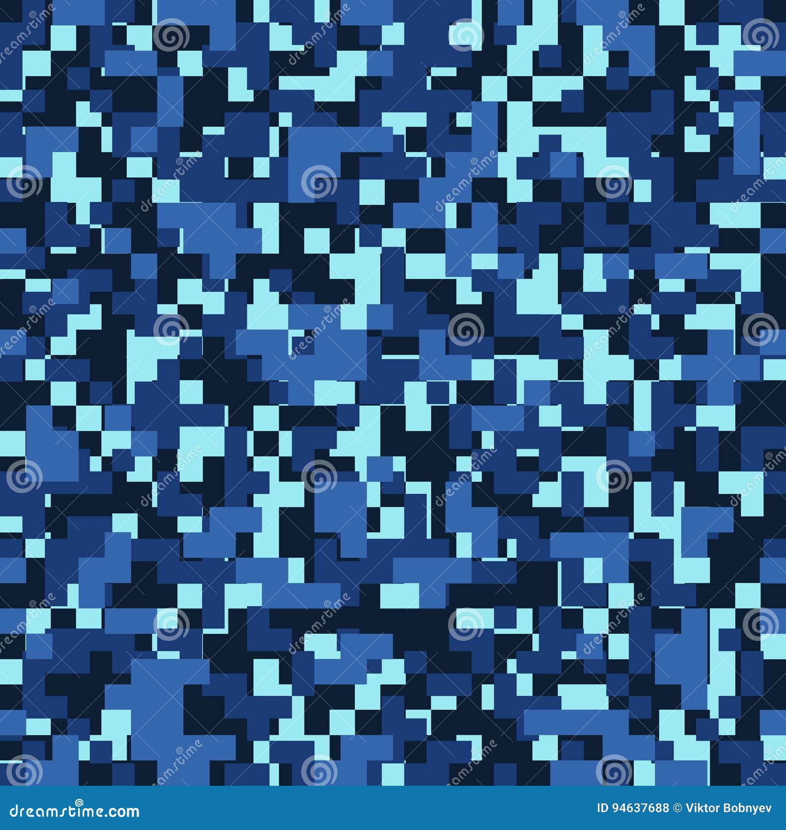 Blue camo
