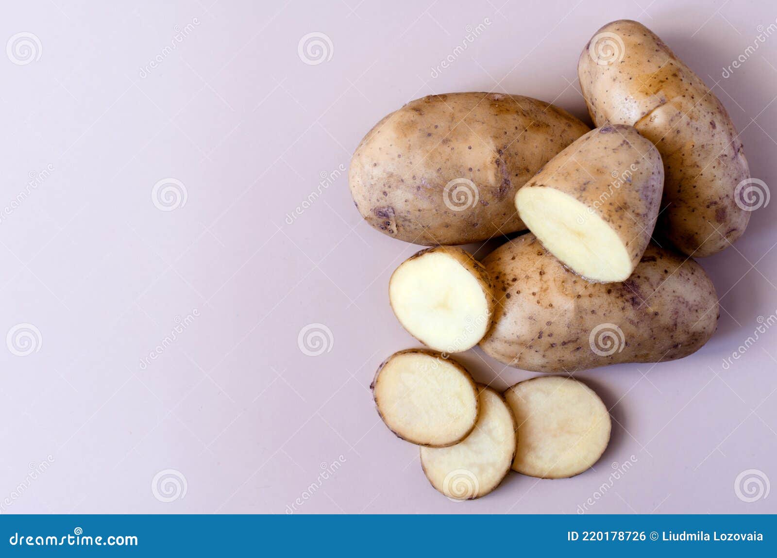 Фон с картошкой