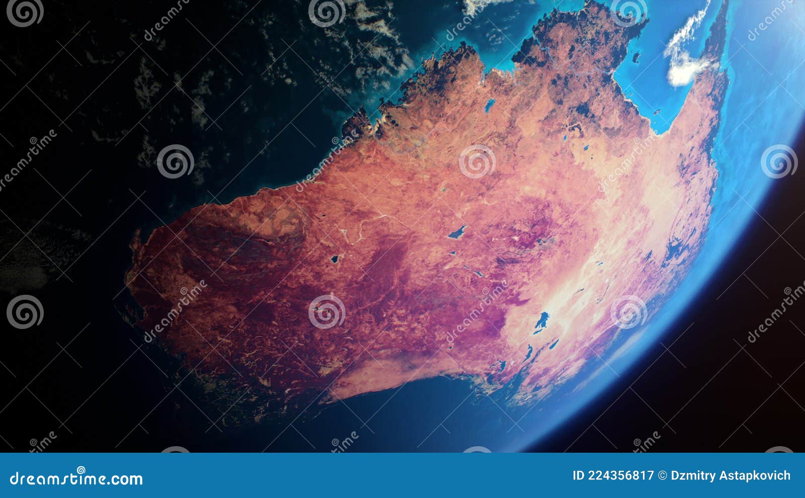 кинематографический вид космоса красная австралия реалистичное вращениепланеты земля в космосе сток-видео - Видео насчитывающей карта, красно:224356817
