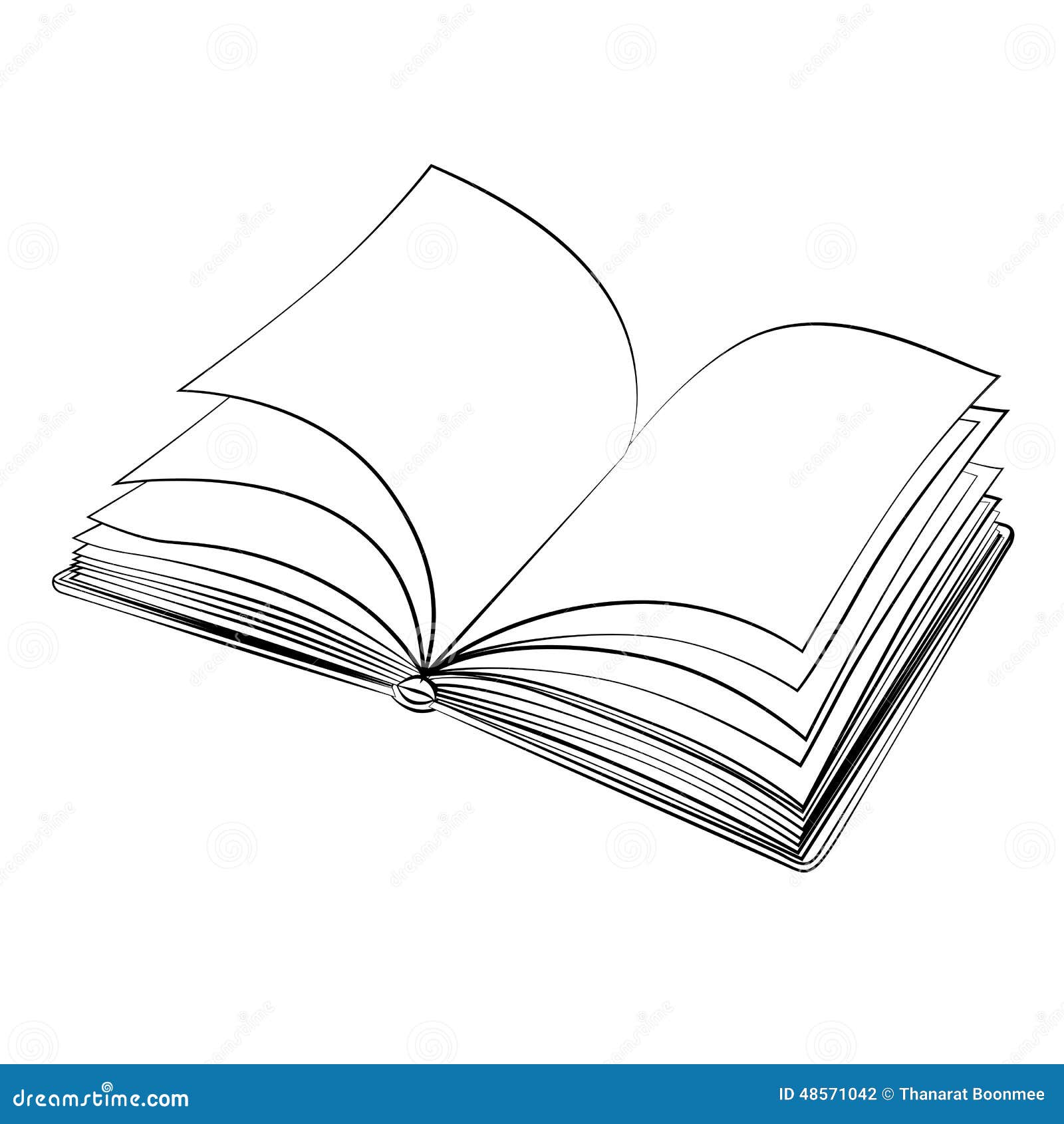 Раскраска Книга Распечатать