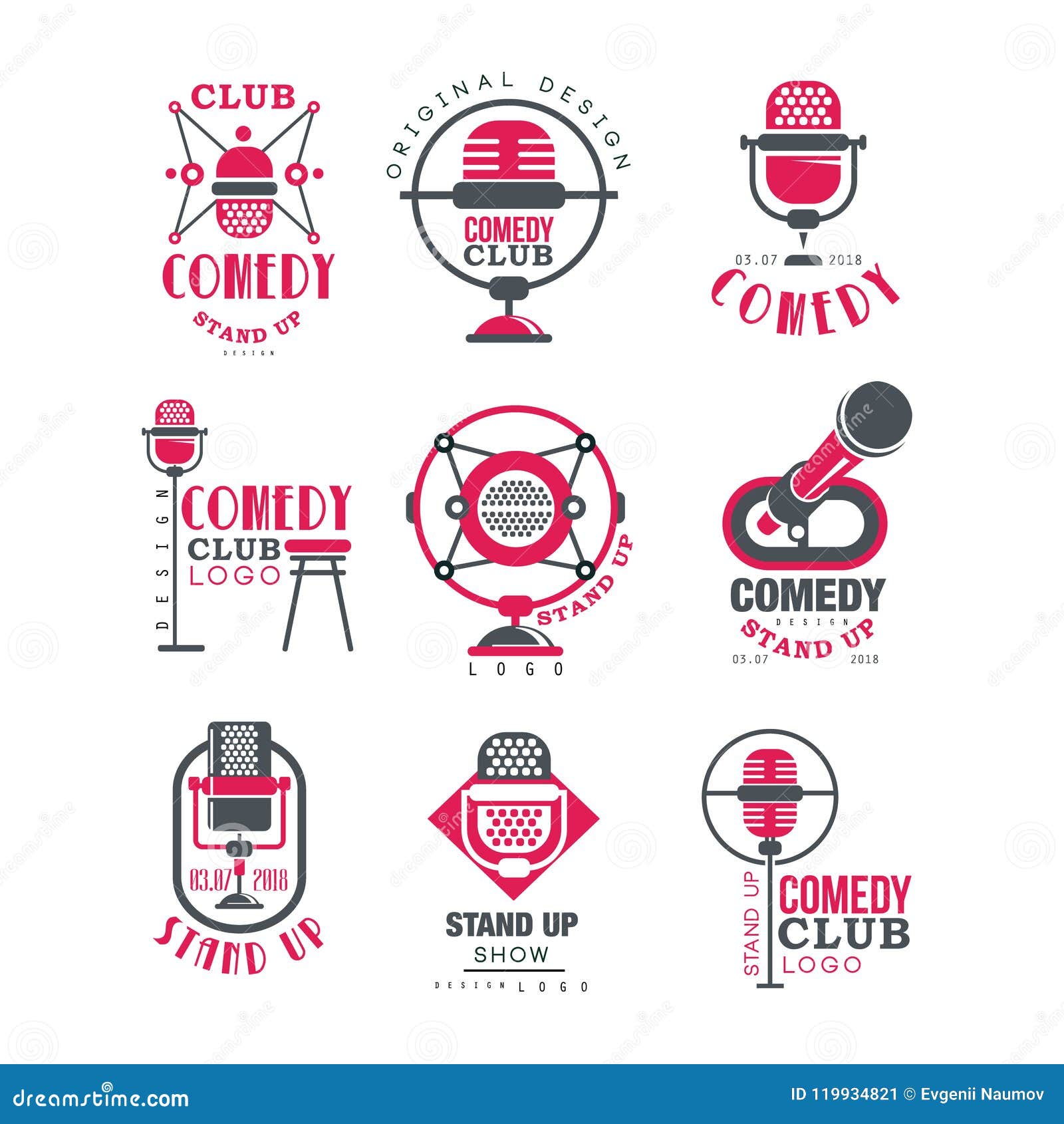 Comedy club logo